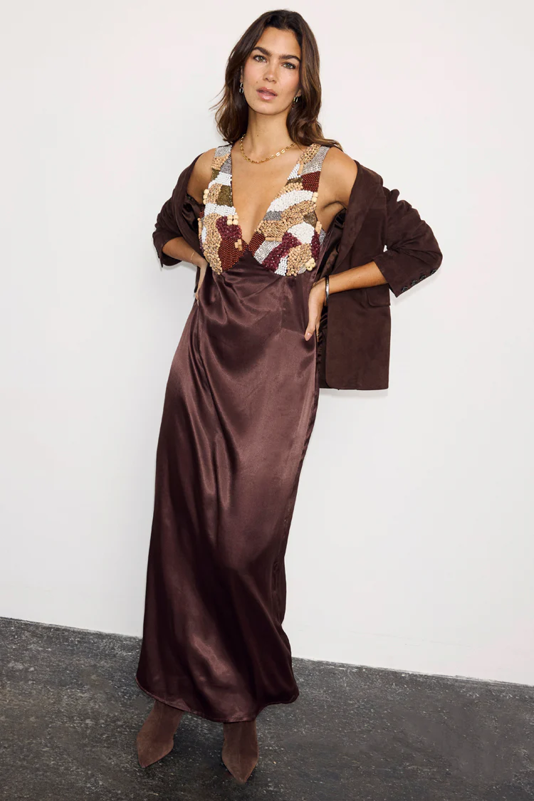 6340-chocolate-beaded-allegra-dress-4.webp Chocolate Beaded Allegra Dress