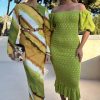 6373-green-ombre-alba-dress-6.jpg Green Ombre Alba Dress