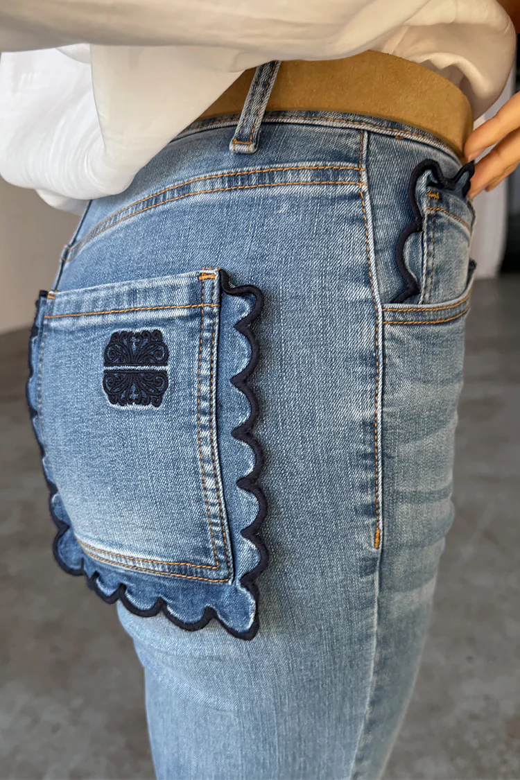 6386-denim-flare-scallop-jean-6.webp Denim Flare Scallop Jean