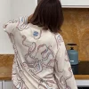 Cream Octopus Button Through Pyjamas