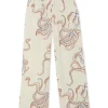 Cream Octopus Button Through Pyjamas