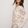 Cream Octopus Button Through Pyjamas