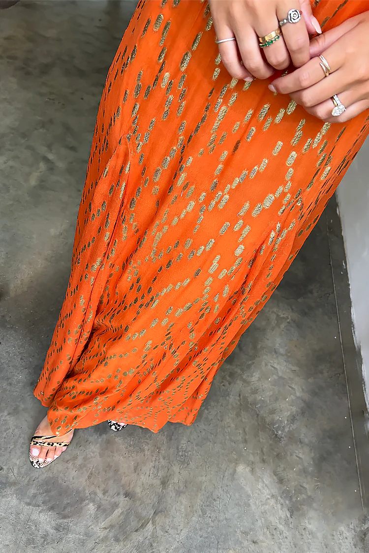 6460-orange-jacquard-bibi-dress-10.webp Orange Jacquard Bibi Dress