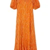 6460-orange-jacquard-bibi-dress-12.webp Orange Jacquard Bibi Dress