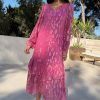 6486-pink-jacquard-harmony-dress-4.jpg Pink Jacquard Harmony Dress