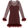6512-wine-mesh-feather-mini-dress-9.webp Wine Mesh Feather Mini Dress