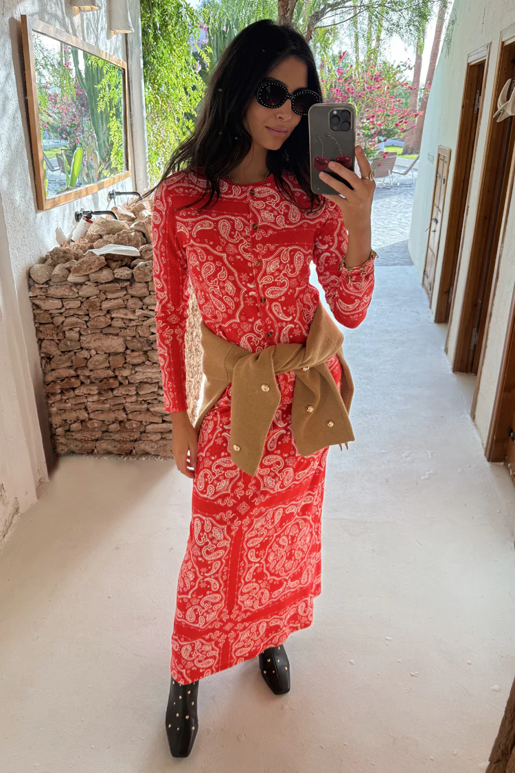 6556-red-bandana-rib-dorris-skirt-5.webp Red Bandana Rib Dorris Skirt