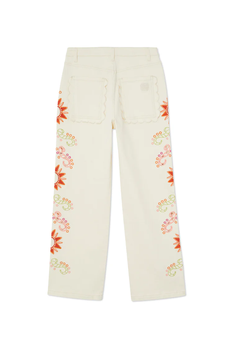 6590-ecru-enchanted-cut-work-scallop-jeans-11.webp Ecru Enchanted Cut Work Scallop Jeans