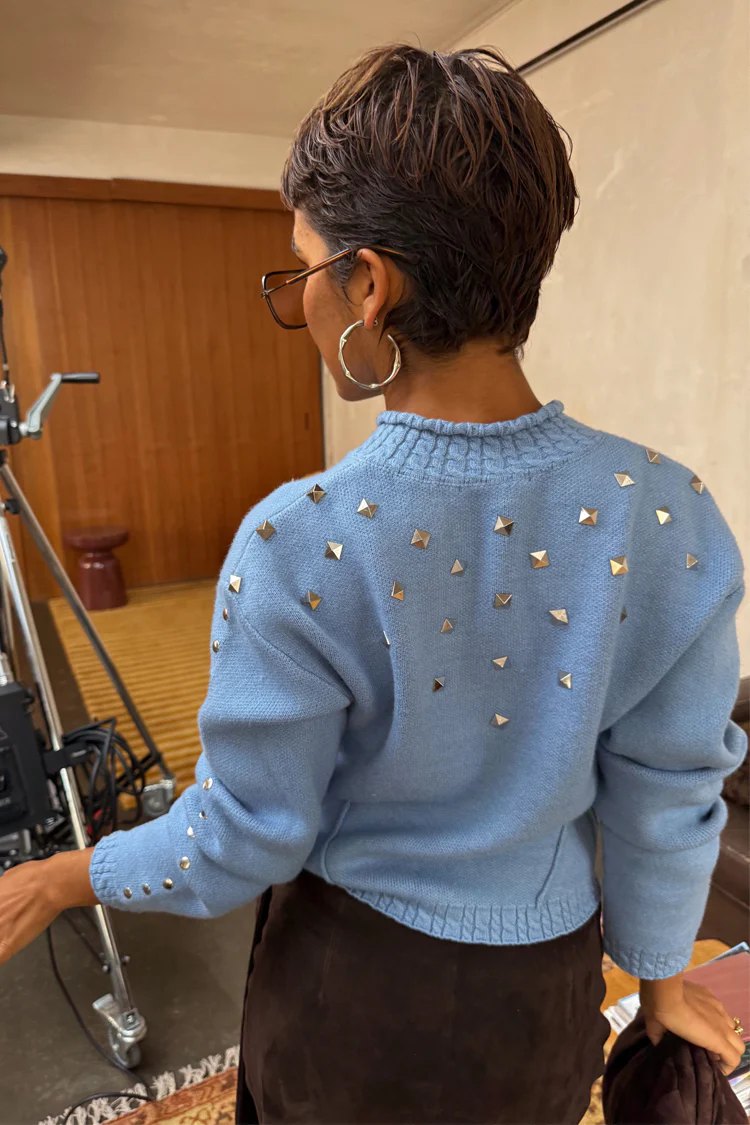 6603-ice-blue-studded-cardigan-10.webp Ice Blue Studded Cardigan