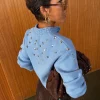 6603-ice-blue-studded-cardigan-6.webp Ice Blue Studded Cardigan