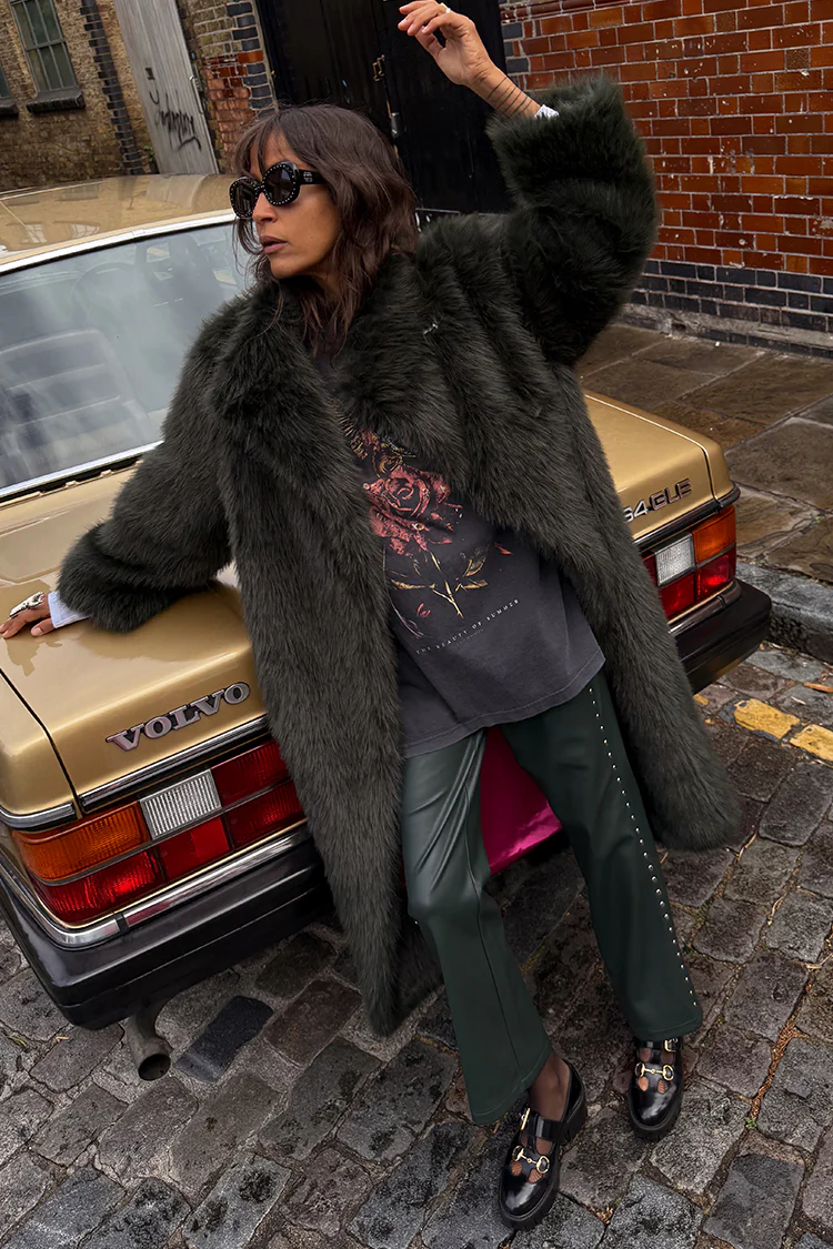 6697-bottle-green-studded-vegan-leather-trousers-8.webp Bottle Green Studded Vegan Leather Trousers