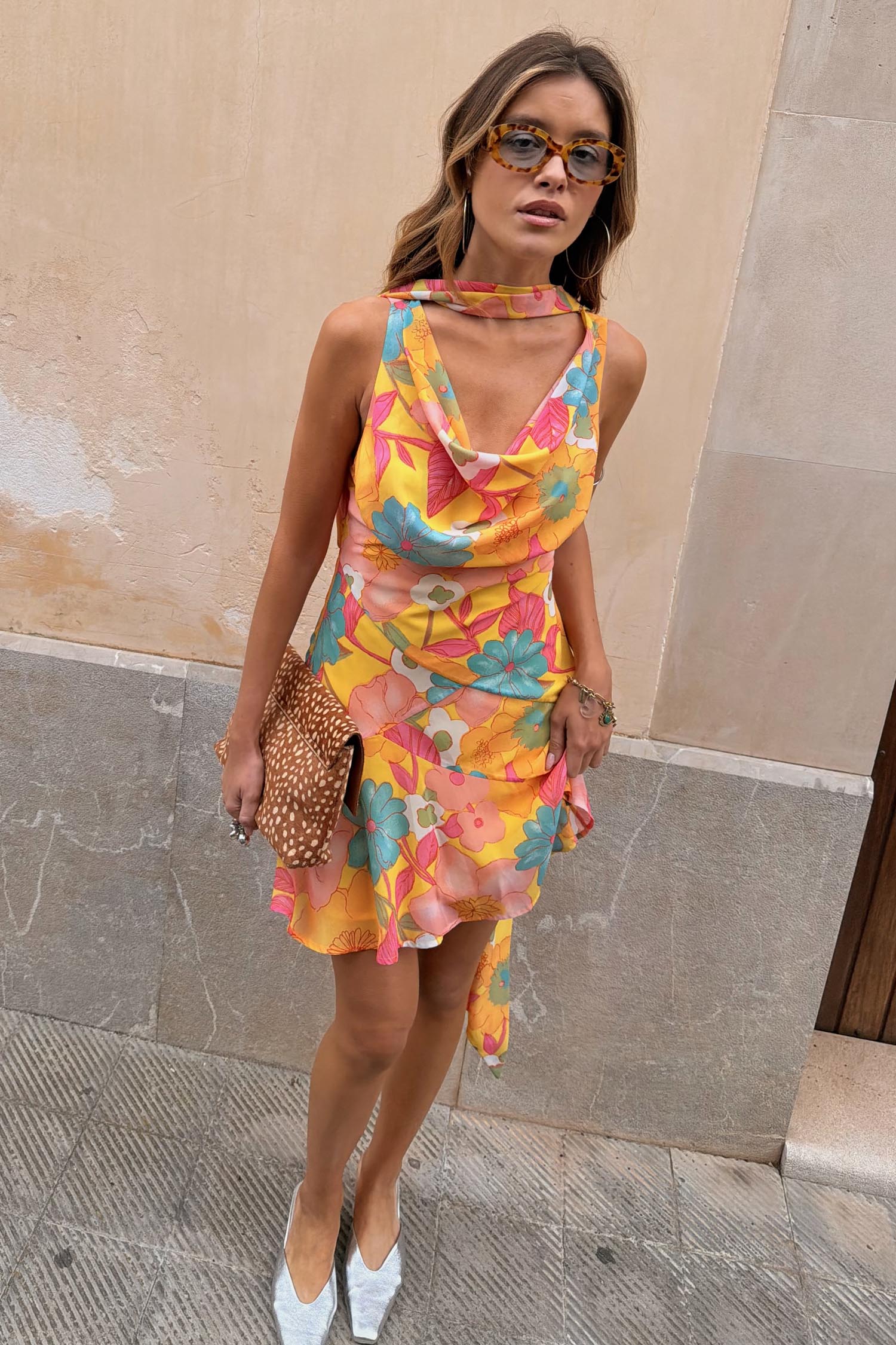 675-floral-mini-sophie-dress-6.jpg Floral Mini Sophie Dress