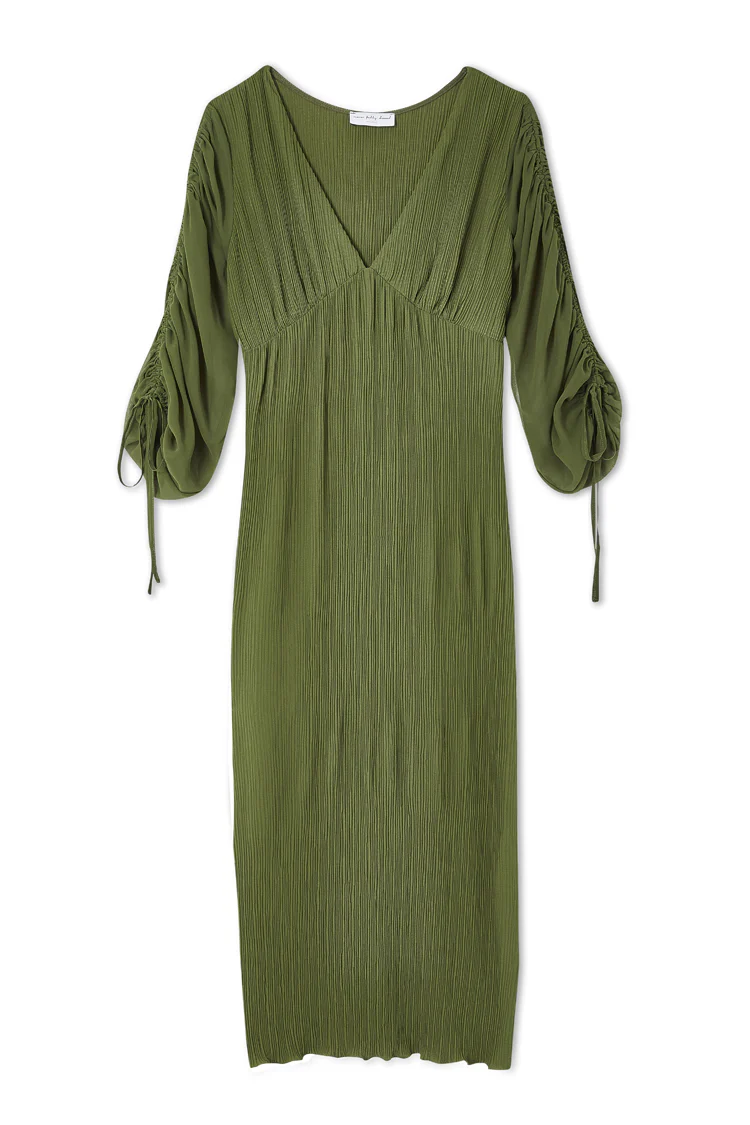 6756-khaki-celia-plisse-dress-12.webp Khaki Celia Plisse Dress