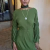 6756-khaki-celia-plisse-dress-6.webp Khaki Celia Plisse Dress