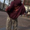6865-burgundy-hoodie-with-coral-embroidery-5.jpg Burgundy Hoodie with Coral Embroidery