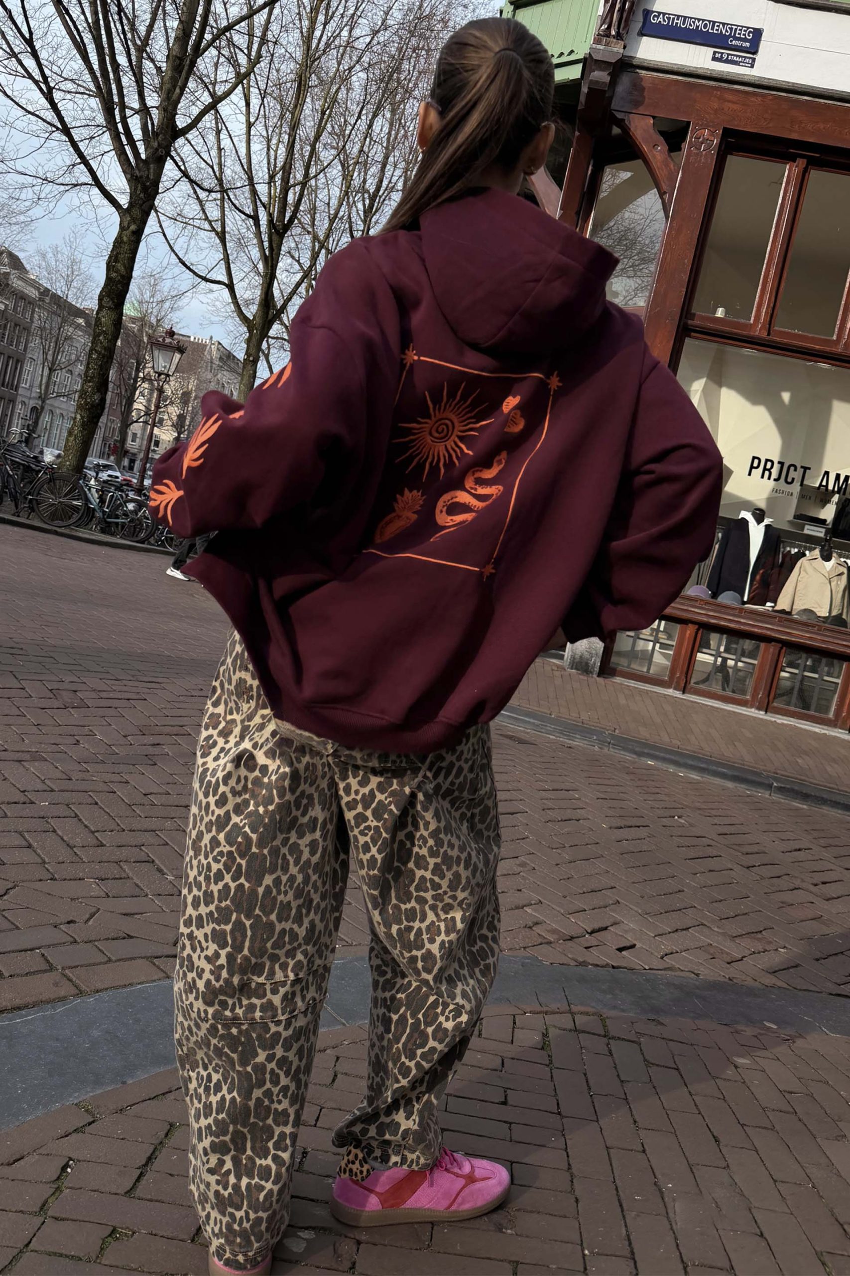 6865-burgundy-hoodie-with-coral-embroidery-5.jpg Burgundy Hoodie with Coral Embroidery