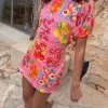688-pink-fruit-stamps-mini-dress-3.webp Pink Fruit Stamps Mini Dress