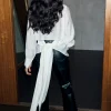 6893-white-studded-tie-back-shirt-8.webp White Studded Tie Back Shirt