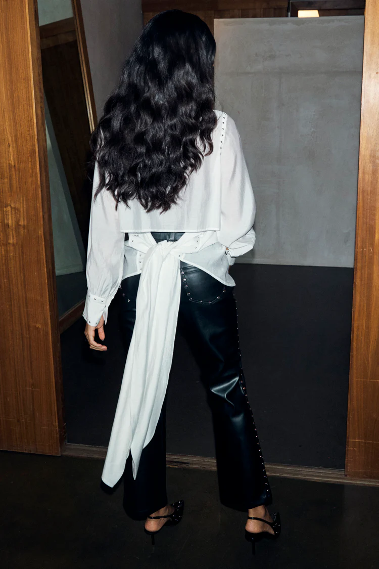 6893-white-studded-tie-back-shirt-8.webp White Studded Tie Back Shirt
