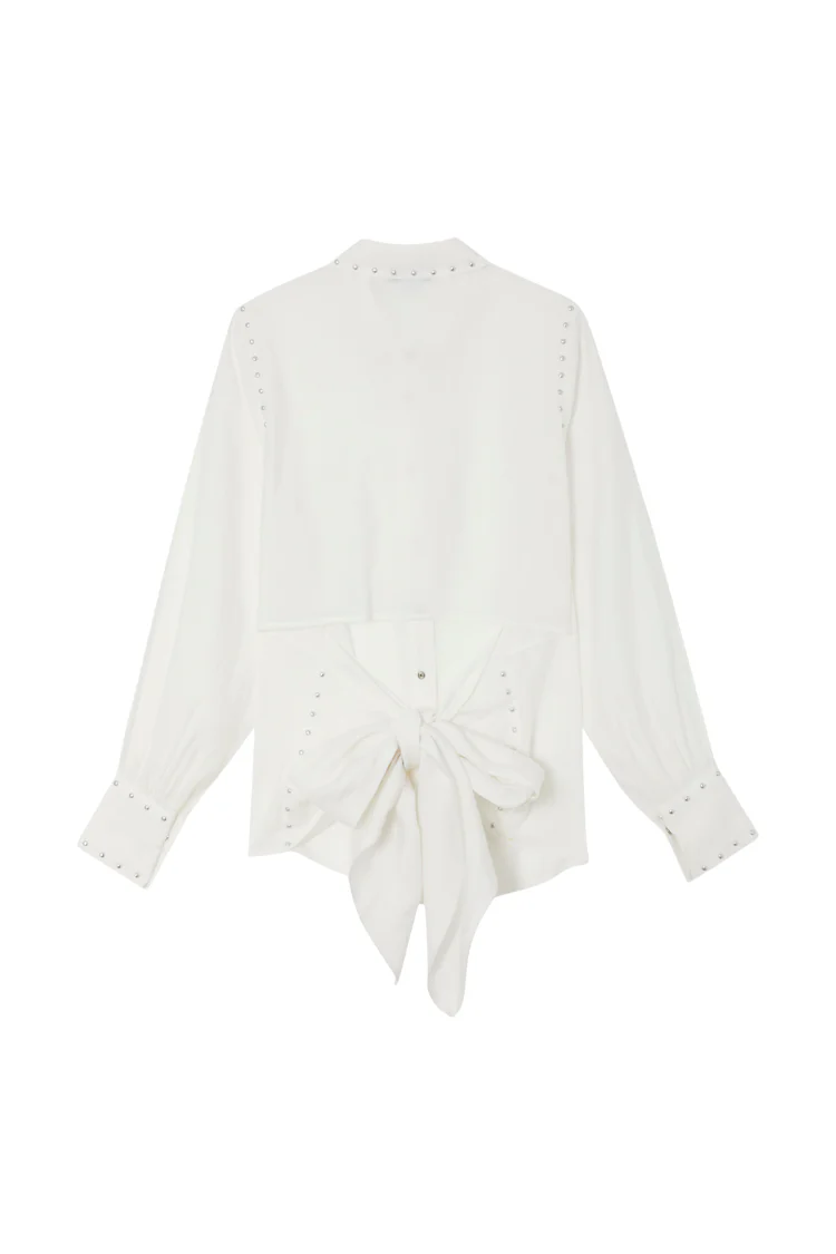 6893-white-studded-tie-back-shirt-9.webp White Studded Tie Back Shirt