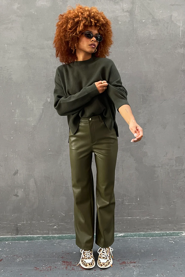 6978-dir-1679091c5a88-6-variation-3.webp Khaki Vegan Leather Trouser