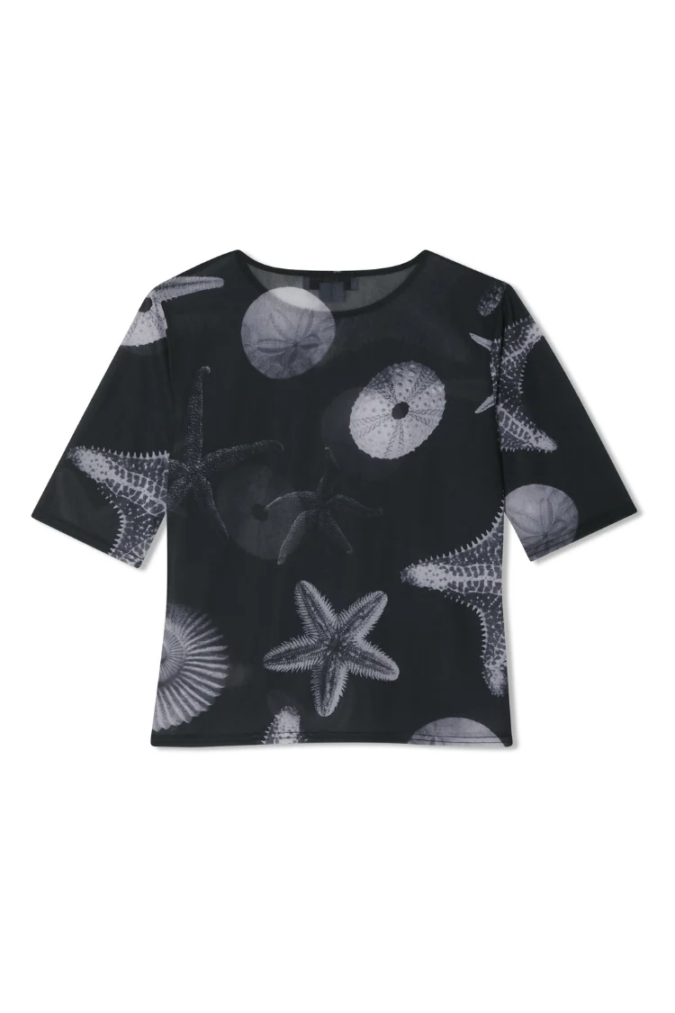 7034-dir-1679091c5a88-6-variation-10.webp Black Seashell Mesh T Shirt