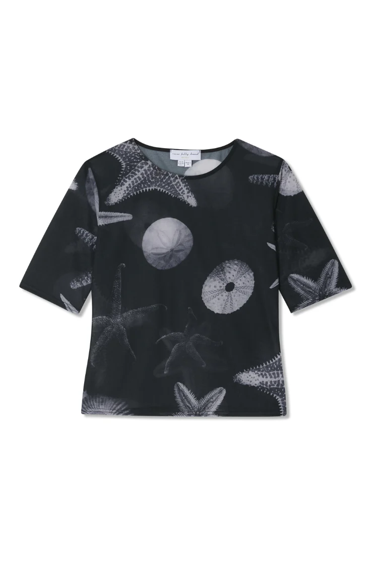 7034-dir-1679091c5a88-6-variation-9.webp Black Seashell Mesh T Shirt