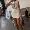 7126-white-sequin-ruched-dress-4.webp White Sequin Ruched Dress