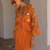 7159-apricot-embellished-ines-dress-3.webp Apricot Embellished Ines Dress