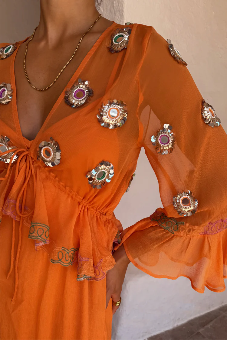 7159-apricot-embellished-ines-dress-8.webp Apricot Embellished Ines Dress