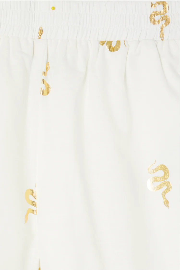 Gold Snake Elissa Shorts