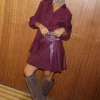 7240-burgundy-mini-kilt-skirt-11.webp Burgundy Mini Kilt Skirt