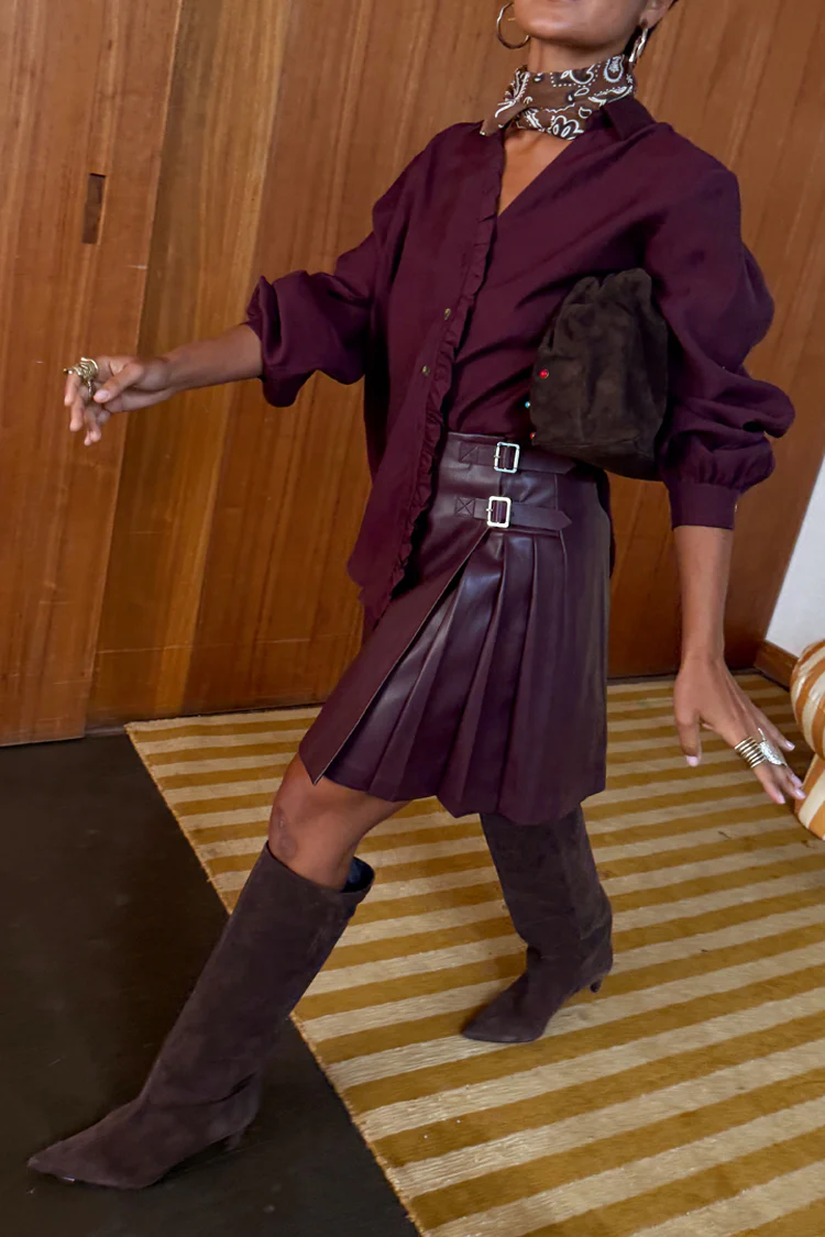 7240-burgundy-mini-kilt-skirt-7.webp Burgundy Mini Kilt Skirt