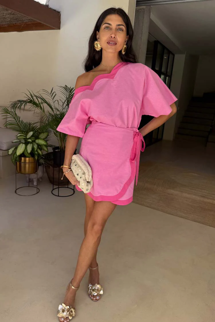7482-pink-scallop-mini-jaspre-skirt-2.webp Pink Scallop Mini Jaspre Skirt