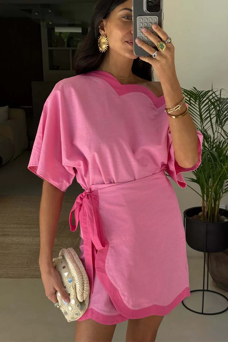 7482-pink-scallop-mini-jaspre-skirt-3.webp Pink Scallop Mini Jaspre Skirt