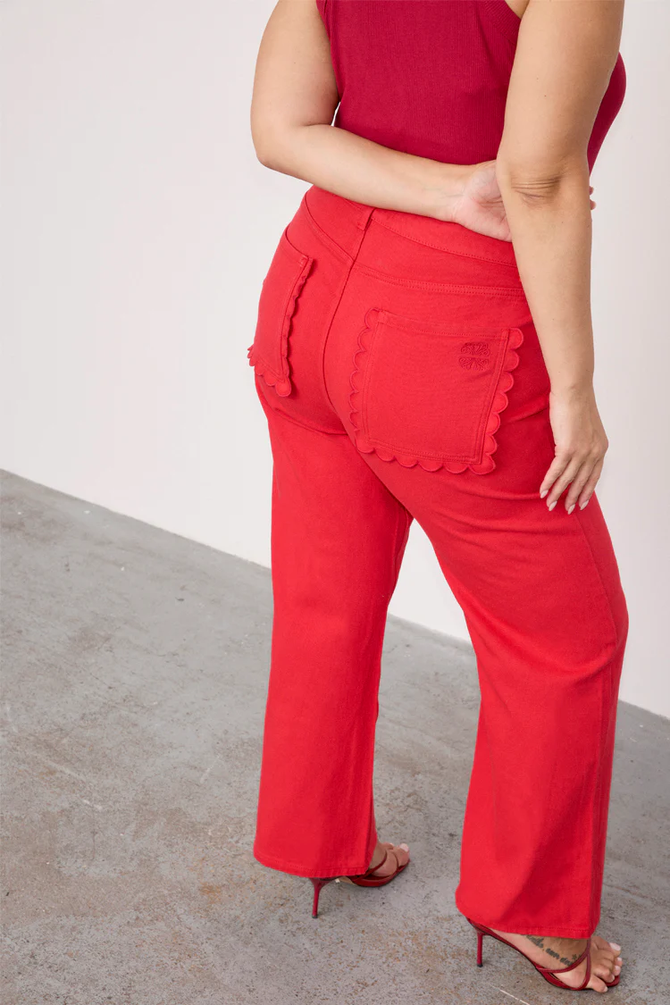 7495-red-denim-scallop-jeans-7.webp Red Denim Scallop Jeans