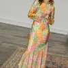 Floral Alaia Dress