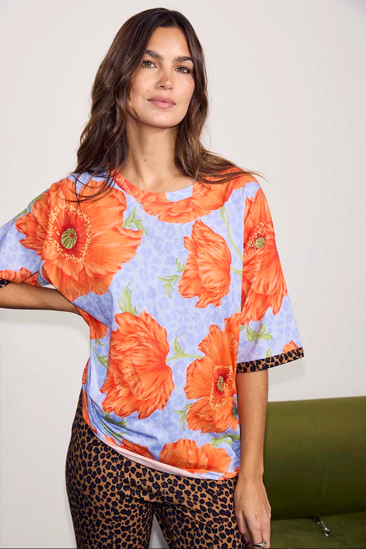 7534-blue-poppy-print-jersey-pyjamas-6.webp Blue Poppy Print Jersey Pyjamas
