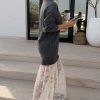 7546-grey-knit-jumper-dress-with-sheer-lace-skirt-9.jpg Grey Knit Jumper Dress with Sheer Lace Skirt