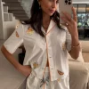 7554-cream-embroidered-button-through-shorts-set-3.webp Cream Embroidered Button Through Shorts Set