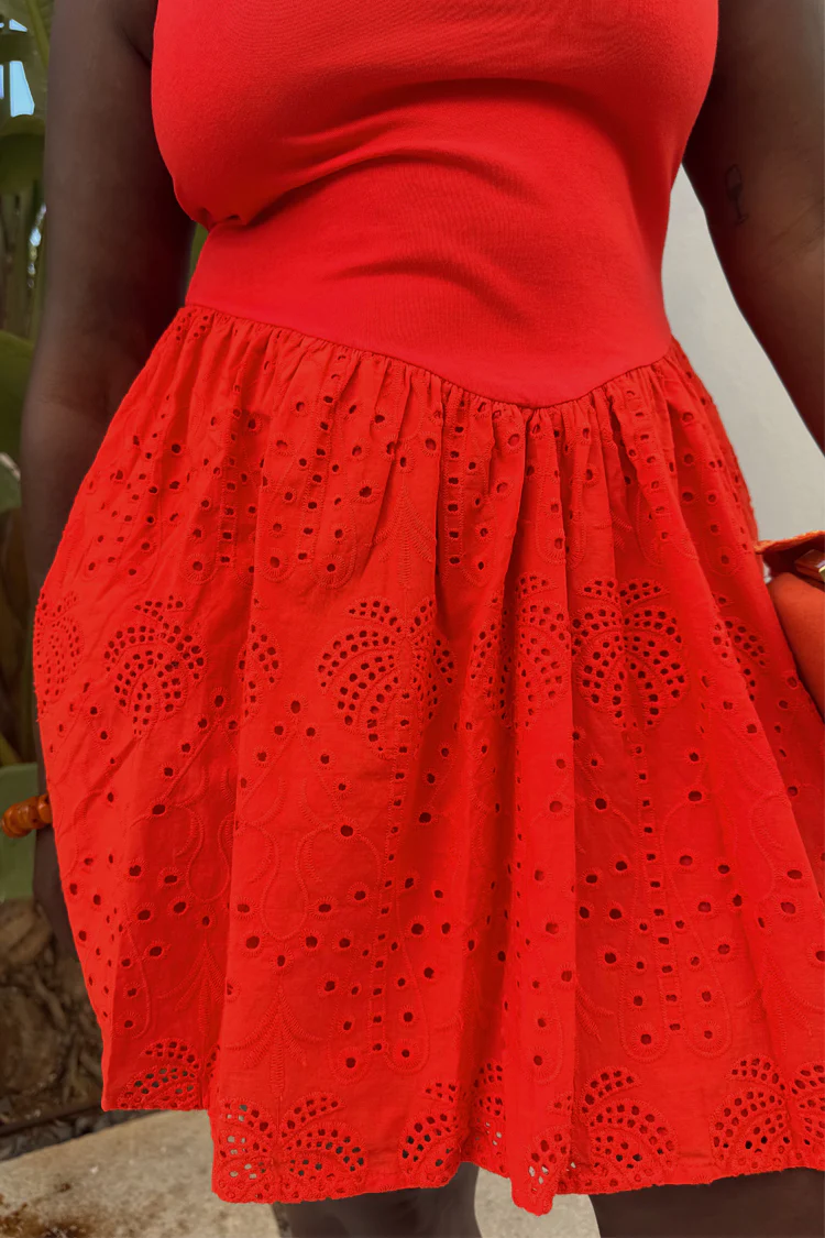 7631-red-broderie-mini-lola-dress-11.webp Red Broderie Mini Lola Dress
