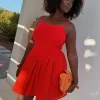 7631-red-broderie-mini-lola-dress-4.webp Red Broderie Mini Lola Dress