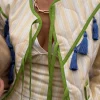 Butter Yellow Stripe Quilted Jacket