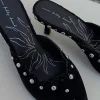 7663-black-suede-mules-with-silver-studs-7.webp Black Suede Mules with Silver Studs