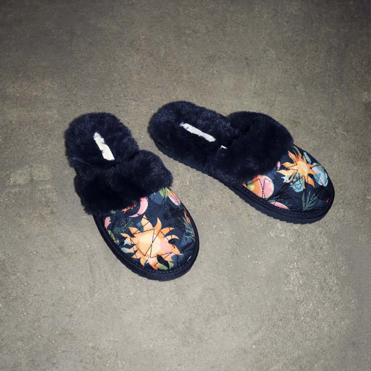 7679-navy-charm-mule-slippers-1.jpg Navy Charm Mule Slippers