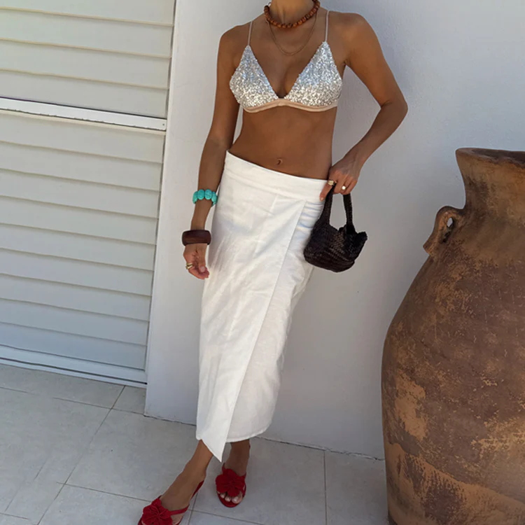 7685-dir-1679091c5a88-6-variation-1.webp White Linen Jaspre Skirt