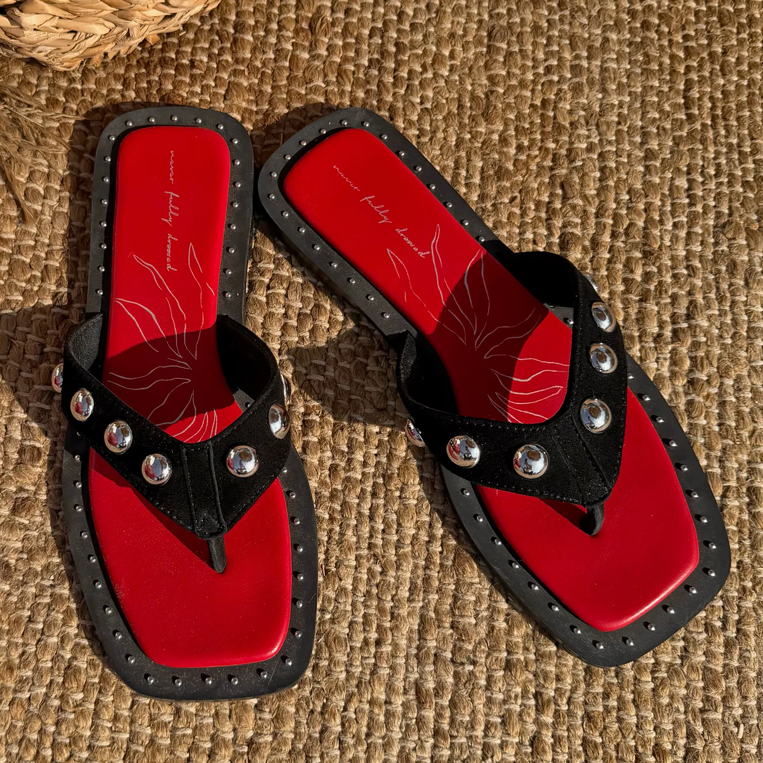 770-black-leather-stud-sandals-1.webp Black Leather Stud Sandals