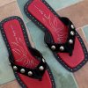 770-black-leather-stud-sandals-3.jpg Black Leather Stud Sandals