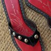 770-black-leather-stud-sandals-7.jpg Black Leather Stud Sandals