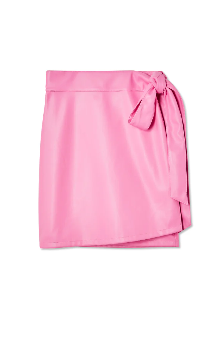 7738-pink-vegan-leather-mini-jaspre-skirt-8.webp Pink Vegan Leather Mini Jaspre Skirt